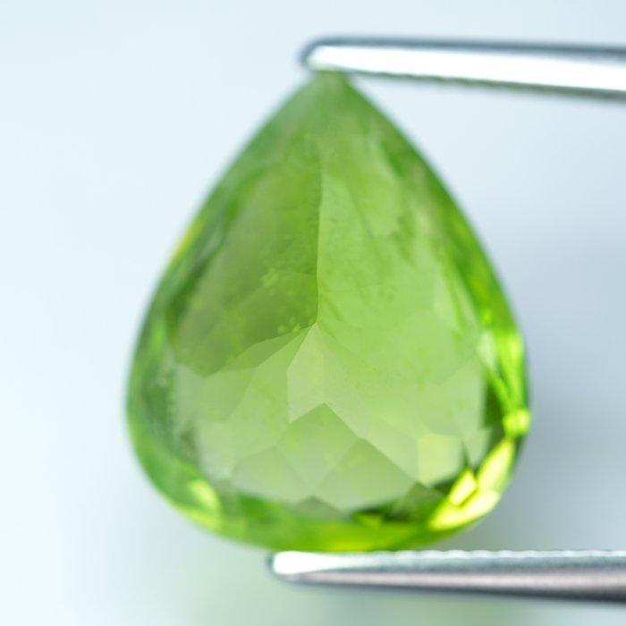 Zonder Minimumprijs - 1 pcs Groen Olivijn - 13.36 ct -, Sieraden, Tassen en Uiterlijk, Edelstenen