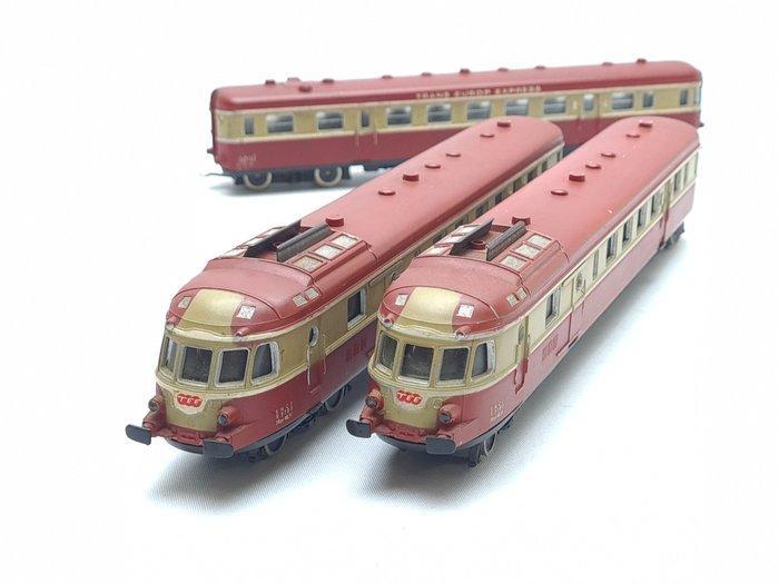 Lima H0 - 1002 - Treinstel (3) - 3-delig treinstel X 2870, Hobby en Vrije tijd, Modeltreinen | H0