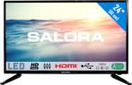 SALORA 24LED1600 - 24 Inch HD Ready Tv, 50 Hz, Zo goed als nieuw, 60 tot 80 cm, Ophalen