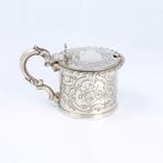 John Evans II, Mosterdpot, Victoriaans, Londen, 1848 - Pot -, Antiek en Kunst, Antiek | Goud en Zilver