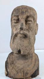 Hoofd - Hoofd Jezus - 28 cm - Massief hout