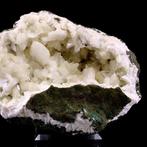 Stilbite geode - Pune, Deccan Traps, Maharashtra, India -, Verzamelen, Mineralen en Fossielen