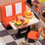 Robotime Super Store Yum Yum Burgers Modelbouw Miniatuur..., Verzenden, Nieuw