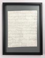 Herbert Zangs (1924-2003) - Verweißte Reihung - mit, Antiek en Kunst