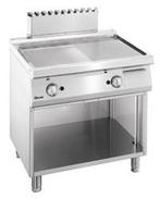Bartscher Gas Bakplaat | Glad Geribbeld | 90x90x85cm, Verzenden, Nieuw in verpakking