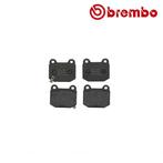 BREMBO Remblokken set SUBARU WRX STi 2.0 AWD achterzijde, Verzenden, Nieuw