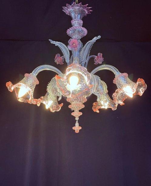 Vetreria GB - Kroonluchter - Muranoglas, Antiek en Kunst, Antiek | Lampen