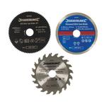 Silverline Mini zaagbladenset - hout, steen en kunststof..., Doe-het-zelf en Verbouw, Gereedschap | Zaagmachines, Ophalen of Verzenden