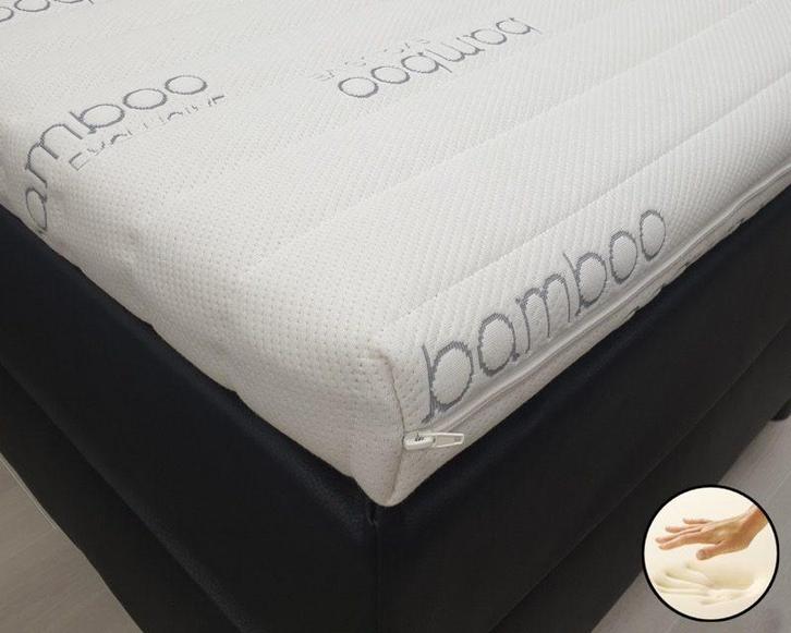 Exclusive Bamboo topper Nasa Traagschuim, Huis en Inrichting, Slaapkamer | Matrassen en Bedbodems