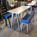 Steelcase B Free design bartafel met 2 banken - 160x60 cm, Zakelijke goederen, Kantoor en Winkelinrichting | Kantoormeubilair en Inrichting