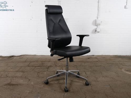 Tweedehands Bureaustoel | Verchroomd onderstel | BS164, Huis en Inrichting, Bureaus, Gebruikt, Verzenden