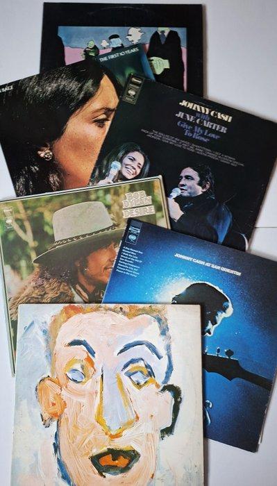 Bob Dylan, Johnny Cash and Joan Baez - Collection of eleven, Cd's en Dvd's, Vinyl Singles