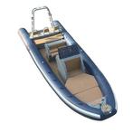 MK 700 Rib (hypalon) aluminium bodem (13 pers) op voorraad, Watersport en Boten, Nieuw, Overige merken, 200 pk of meer, Ophalen of Verzenden