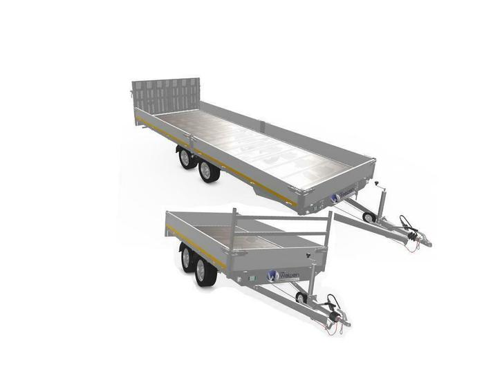 ACTIE ! grote partij kippers en plateauwagens  sla je slag !, Auto diversen, Aanhangers en Bagagewagens, Nieuw