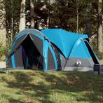 vidaXL Tipitent voor gezin 8-persoons waterdicht blauw, Caravans en Kamperen, Verzenden, Nieuw, Tot en met 2