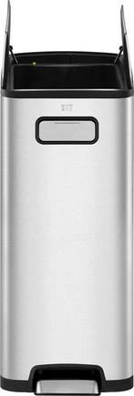 EKO - Ecofly pedaalemmer 30 liter - Stainless steel - mat, Verzenden, Zo goed als nieuw