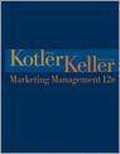 Marketing Management 9780131457577 Philip t. Kotler, Boeken, Overige Boeken, Gelezen, Verzenden