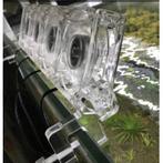 Transparante regelbare aquarium cooler (2 fans)