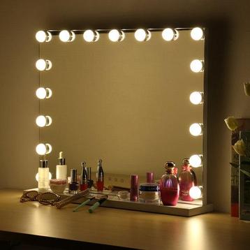 Hollywood make-up spiegel met lichte led-lampen ijdelheid...