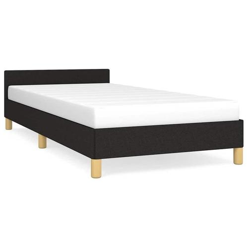 Goedkoop Bedframe 90x190 Zwart - Retourdeal - Must Have!, Huis en Inrichting, Slaapkamer | Bedden, 90 cm, 190 cm of minder, Zwart