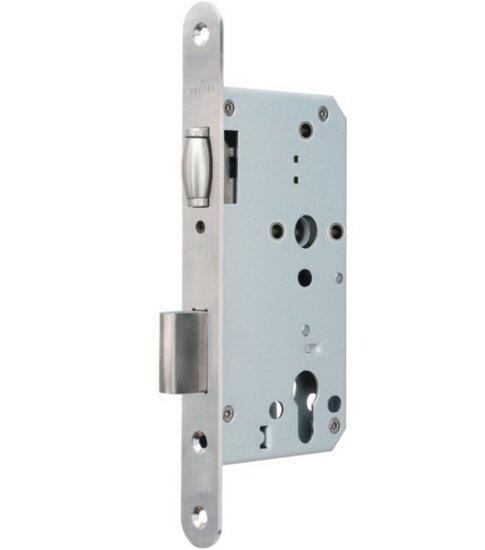 Tonrolslot PC72 rvs voorplaat, Doe-het-zelf en Verbouw, Hang- en Sluitwerk, Nieuw, Ophalen of Verzenden