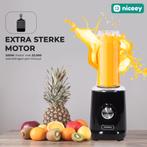 2dekans | Niceey Mini Blender - Smoothie Maker - 500W -, Witgoed en Apparatuur, Blenders, Ophalen of Verzenden, Zo goed als nieuw