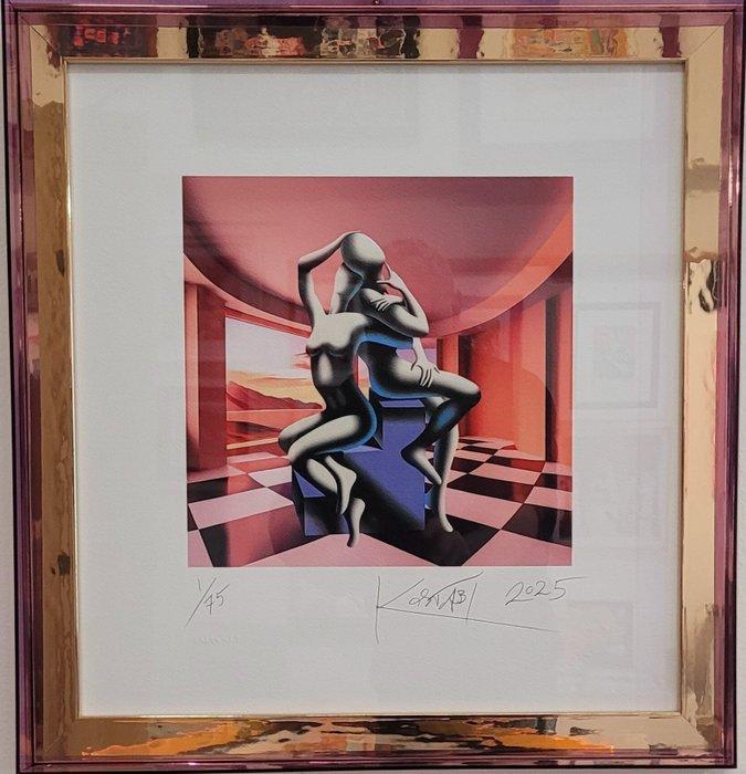 Mark Kostabi (1960) - Timeless embrance, Antiek en Kunst, Antiek | Overige Antiek