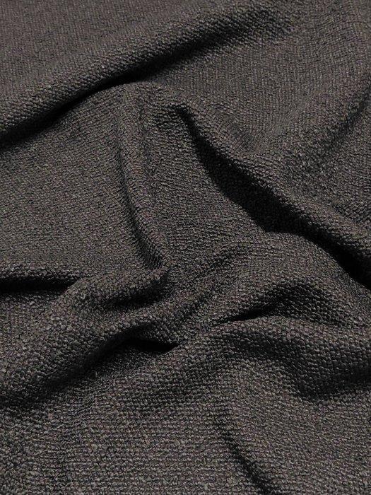 Dedar Milano – Tessuto bouclé nero antracite - Meubelstof -, Antiek en Kunst, Antiek | Kleden en Textiel
