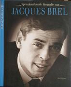 Spraakmakende biografie van Jacques Brel 5413660985610, Boeken, Verzenden, Zo goed als nieuw, René Seghers