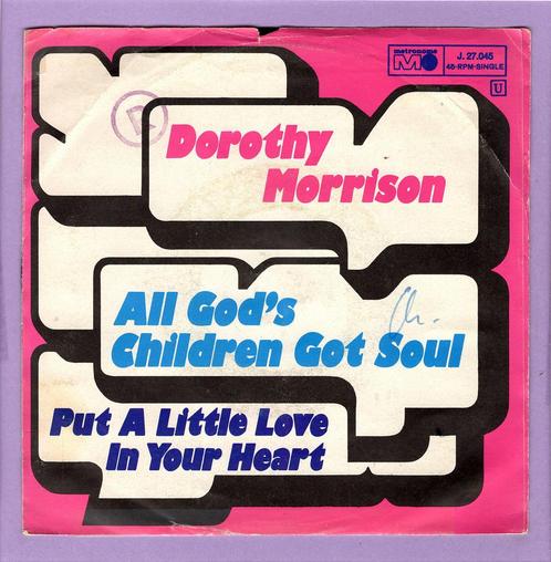 Dorothy Morrison – All Gods Children Got Soul / Put A ..., Cd's en Dvd's, Vinyl Singles, Verzenden