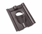 Braas DuroVent Dakdoorvoer 125 mm Graniet, Verzenden, Nieuw