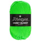 Scheepjes Chunky Monkey - 1259 neon green - Acryl Garen, Hobby en Vrije tijd, Breien en Haken, Ophalen of Verzenden, Nieuw
