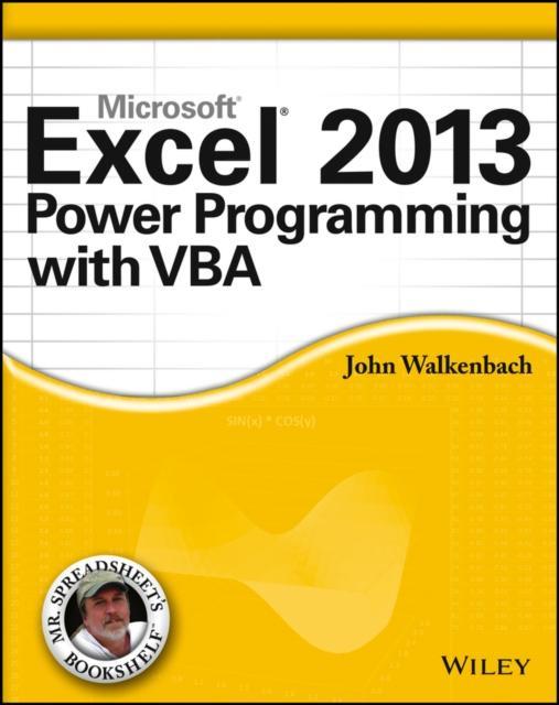 Excel 2013 Power Programming with VBA 9781118490396, Boeken, Wetenschap, Zo goed als nieuw, Verzenden