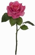 Zijden Roos Beauty Roze knop per stuk, Ophalen of Verzenden, Nieuw