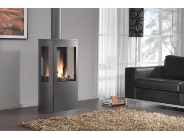 Veiling - Dru Trio gashaard showroommodel, Huis en Inrichting, Kachels