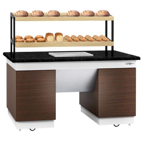 GGM Gastro | Broodstelling DUBLIN - 1600mm - met wielen - |, Zakelijke goederen, Horeca | Meubilair en Inrichting, Verzenden