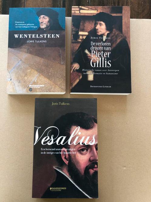 Literatuur - Joris Tulkens - 3 Historische Romans - NIEUW, Boeken, Literatuur, Zo goed als nieuw, België, Ophalen of Verzenden