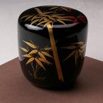 Natsume  Tall Bamboo goud Maki-e - Hout, Goud, Lak -, Antiek en Kunst