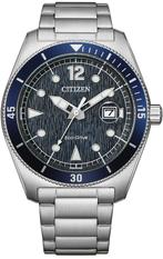 Citizen AW1881-52L Core Collection sports horloge 43 mm, Staal, Verzenden, Nieuw, Polshorloge