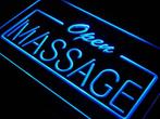 OPEN Massage neon bord lamp LED verlichting reclame lichtbak, Verzamelen, Verzenden, Nieuw