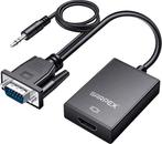Tweedekans | Garpex® VGA naar HDMI Adapter Converter -, Computers en Software, Ophalen of Verzenden, Zo goed als nieuw