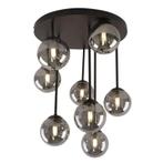 Design plafondlamp grijs, Stacy, Ophalen of Verzenden, Nieuw, Glas, Design