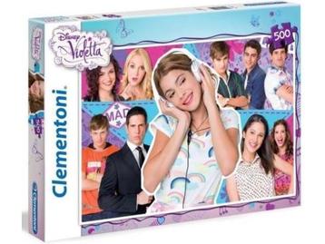 Veiling - Puzzel 500 stukjes VIOLETTA MY WORLD - 12 stuks beschikbaar voor biedingen