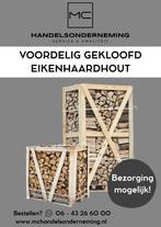 Nieuwjaarsactie Pallet droog eikenhaardhout Snelle levering, Minder dan 3 m³, Eikenhout, Blokken