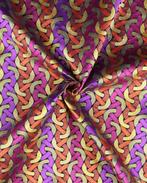 Luxe Jacquard Gevlochten Motief Paars, Nieuw, Paars