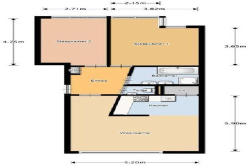 Appartement Tongelresestraat in Eindhoven, Huizen en Kamers, Huizen te huur, Via bemiddelaar, Noord-Brabant, Appartement
