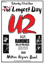 Posters - Poster U2 - The Longest Day, Verzenden, Zo goed als nieuw