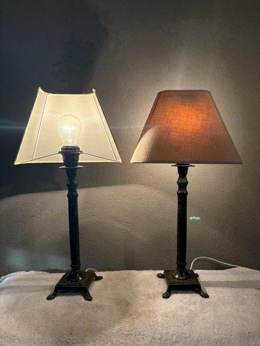 Lock-Light - Tafellamp (2) - Brons, Antiek en Kunst, Curiosa en Brocante