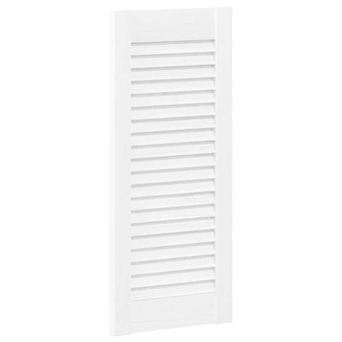 Witte Louvre Kastdeur 61,5x29,5 - Tweedekansje - Luchtig..., Huis en Inrichting, Keuken | Keukenelementen, Nieuw, Ophalen of Verzenden