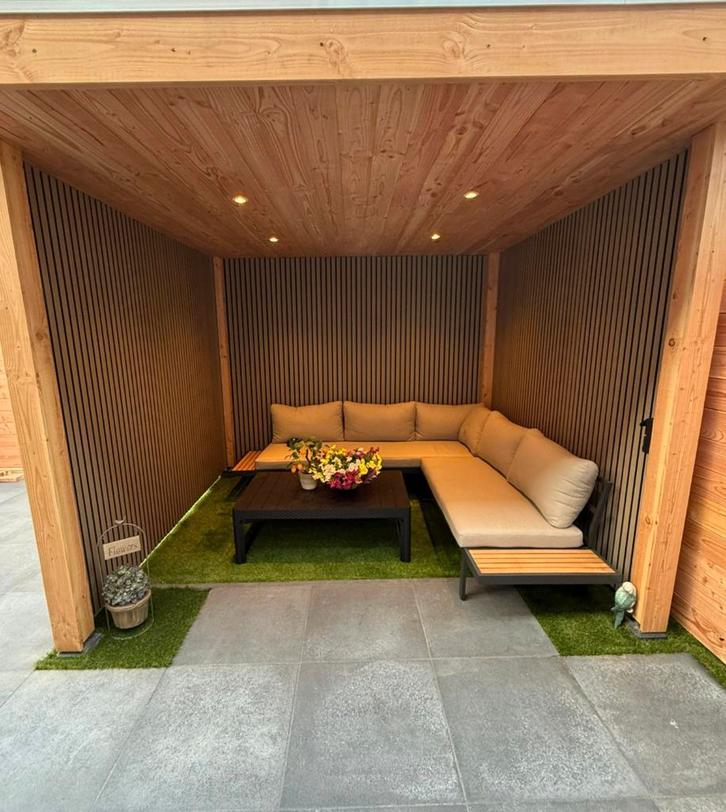 Composiet Gevelbekleding kunststof buitenpaneel 290 CM hoog, Doe-het-zelf en Verbouw, Platen en Panelen, Nieuw, Overige materialen